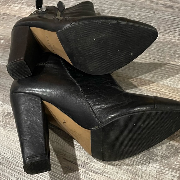 Aldo leather ankle boots, size 6.5 - Picture 5 of 8